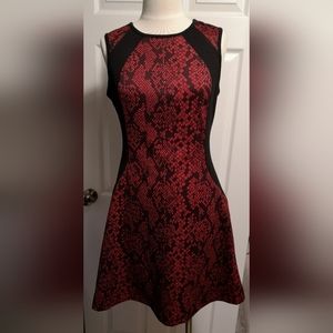Michael Kors Red Mini Dress Size 4